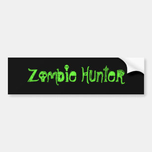 Autocollant De Voiture Chasseur de zombi
