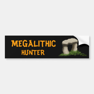 Autocollant De Voiture Chasseur mégalithique
