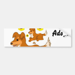 Autocollant De Voiture Chat Kitten Chien Adopter le pare-chocs Sticker