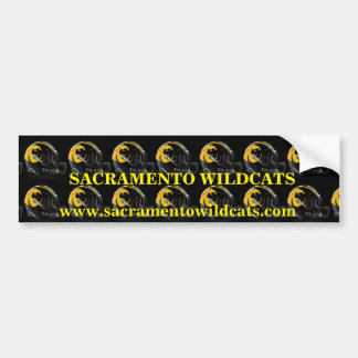 Autocollant De Voiture Chats sauvages de Sacramento
