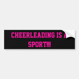 Autocollant De Voiture Cheerleading EST un sport ! ! !