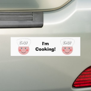 Autocollant De Voiture Chef