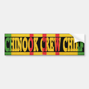 Autocollant De Voiture Chef d'équipe chinook d'adhésif pour pare-chocs 