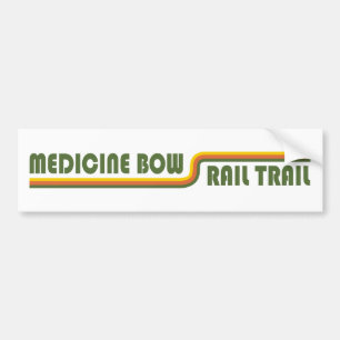 Autocollant De Voiture Chemin de fer Bow de médecine Wyoming