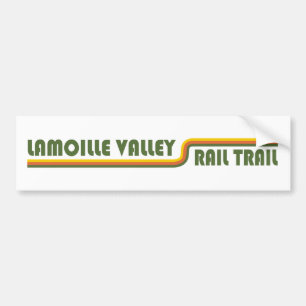 Autocollant De Voiture Chemin de fer de la vallée de Lamoille Vermont