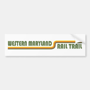 Autocollant De Voiture Chemin de fer Western Maryland