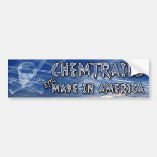 Autocollant De Voiture Chemtrails - fabriqué en Amérique