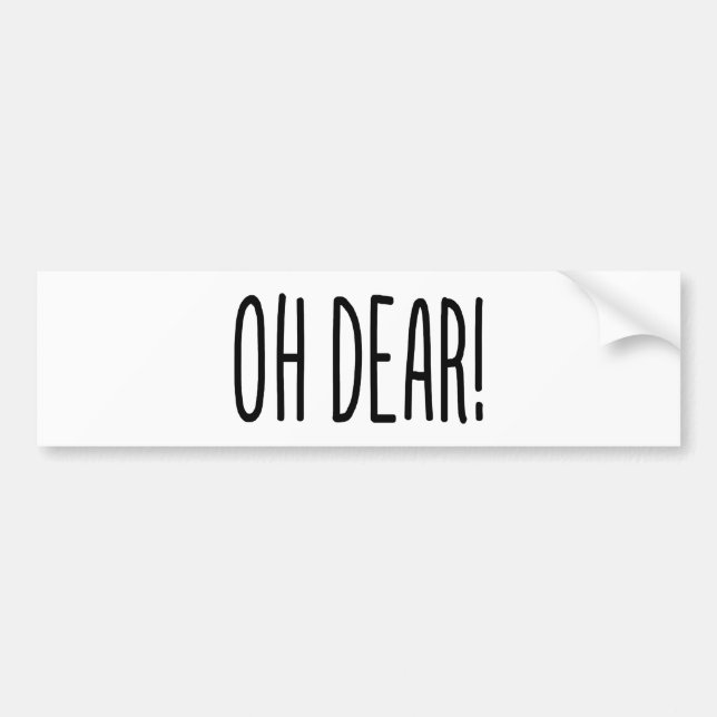 AUTOCOLLANT DE VOITURE CHER ! (Devant)