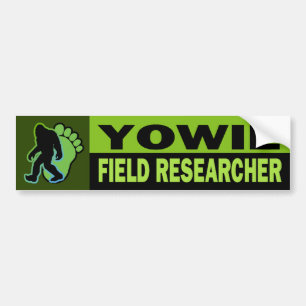 Autocollant De Voiture Chercheur de champ de Yowie