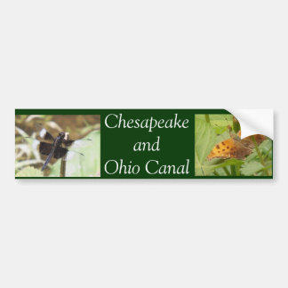 Autocollant De Voiture Chesapeake et canal de l'Ohio