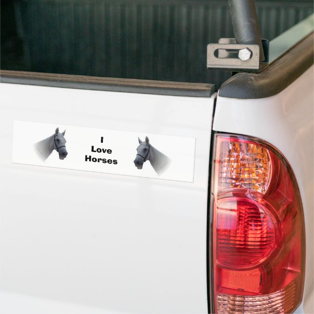 Autocollant De Voiture Cheval (Sur camion)