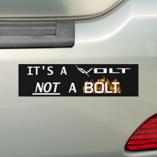 Autocollant De Voiture Chevrolet Volt pas un boulon
