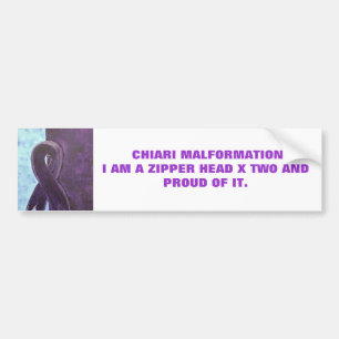AUTOCOLLANT DE VOITURE CHIARI MALFROMATIONI AM A ZIPP…