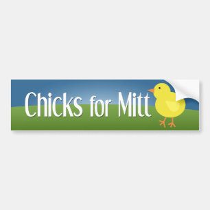 Autocollant De Voiture Chicks pour Mitt