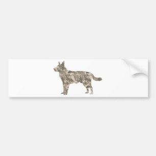 Autocollant De Voiture Chien australien de bétail