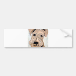 Autocollant De Voiture chiens par le ginsburg d'Éric