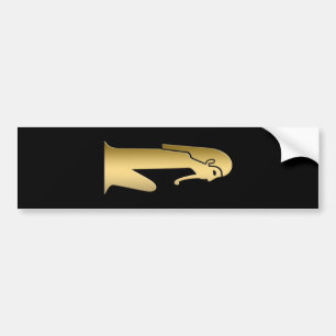 Autocollant De Voiture Chiffre posé par Egyptien antique
