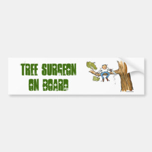 Autocollant De Voiture chirurgien d'arbre