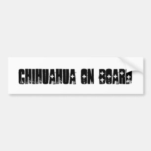 Autocollant De Voiture Chiwawa à bord