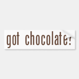 Autocollant De Voiture chocolat obtenu ?