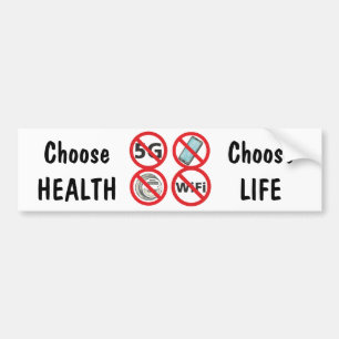 Autocollant De Voiture Choose Health, Choose Life