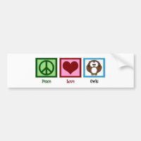 Chouettes d'amour pour la paix
