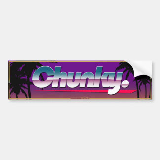 Autocollant De Voiture « Chunky » Slapsticker