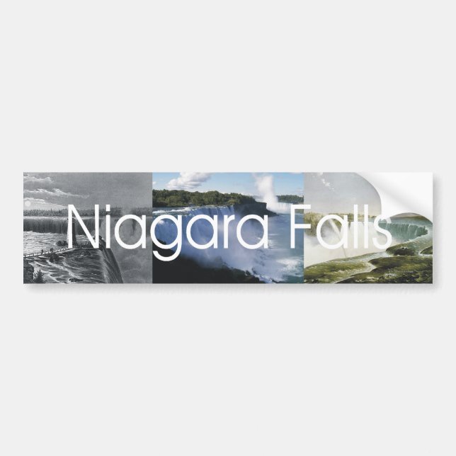 Autocollant De Voiture Chutes du Niagara d'ABH (Devant)