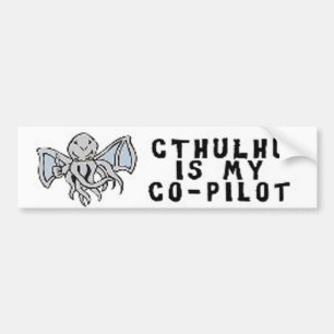 Autocollant De Voiture Chuthu est mon co-pilote