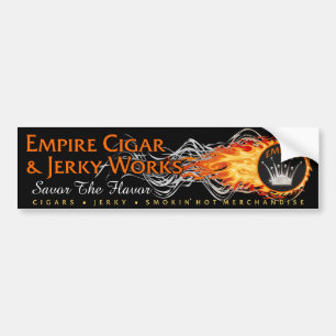 Autocollant De Voiture Cigare et travaux saccadés Bumpersticker d'EMPIRE