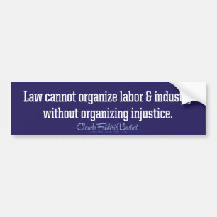 Autocollant De Voiture Citation de loi de Bastiat