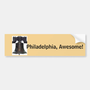 Autocollant De Voiture Citation de Philadelphie et adhésif pour