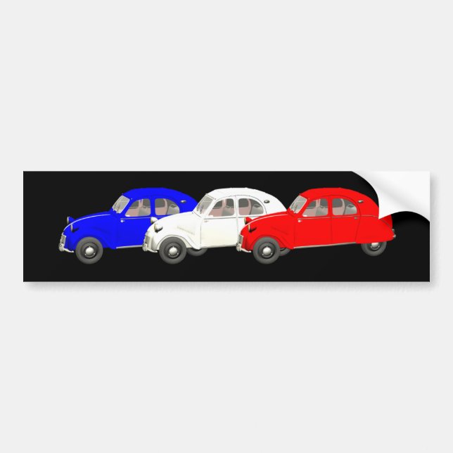 Autocollant De Voiture Citroën 2 CV (Devant)