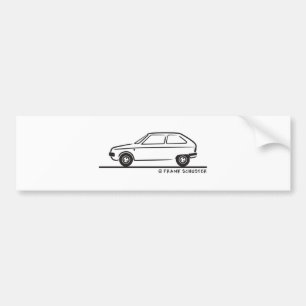 Autocollant De Voiture Citroën Visa Citroen Visa