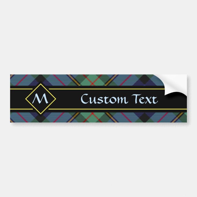 Autocollant De Voiture Clan MacLaren Tartan (Devant)