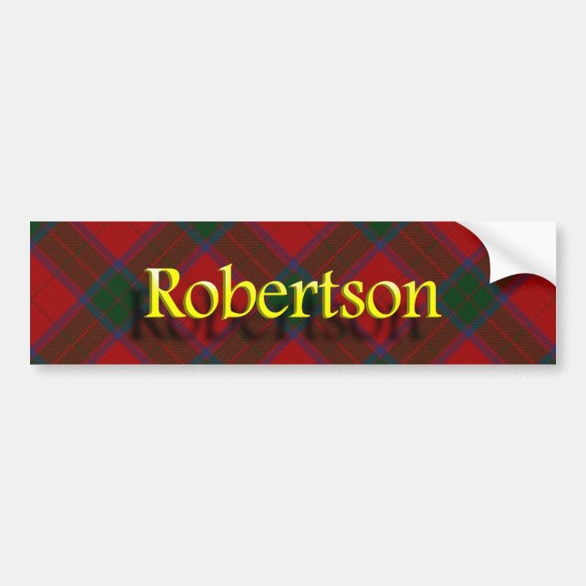 Autocollant De Voiture Clan Robertson Scottish (Devant)
