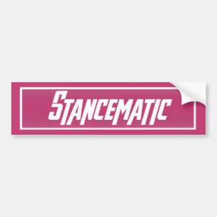 AUTOCOLLANT DE VOITURE CLAQUE ROSE