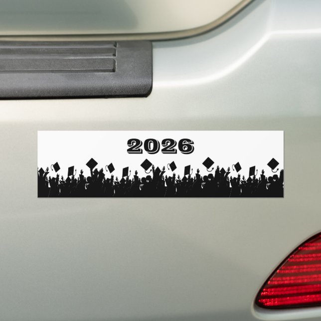 Autocollant De Voiture Classe de BumperSticker 2012 ChooseBkGrd/Année/cou (En voiture)