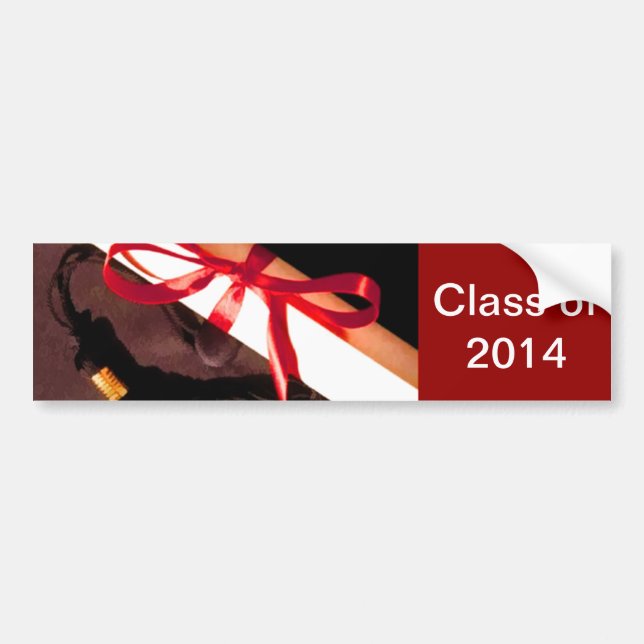 Autocollant De Voiture Classe de Modèle Bumper Sticker 2014 (Devant)