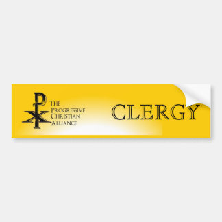 Autocollant De Voiture Clergé Bumpersticker de l'APC
