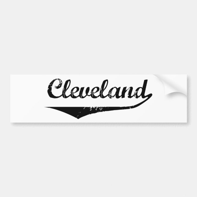 Autocollant De Voiture Cleveland (Devant)