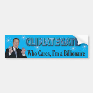 Autocollant De Voiture Climategate Bump2