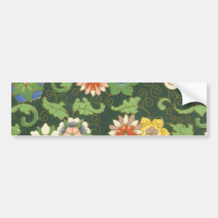 Autocollant De Voiture Cloisonne Chine Patter Asiatique Oriental