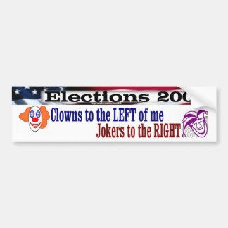 Autocollant De Voiture Clowns et jokers