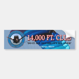 Autocollant De Voiture ! club de 4.000 pi