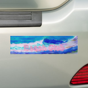 Autocollant De Voiture Club de plage