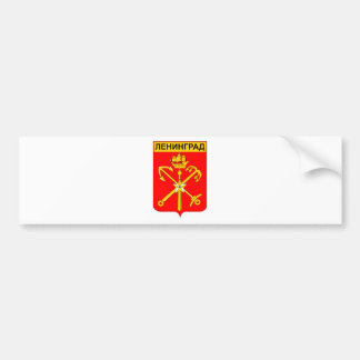 Autocollant De Voiture Coat_of_arms_Leningrad