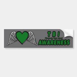 Autocollant De Voiture Coeur/ailes...TBI