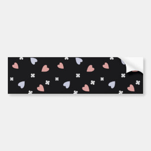Autocollant De Voiture Cœurs de trèfle mignons motif amour chanceux