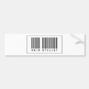 Autocollant De Voiture Coiffeur de code barres